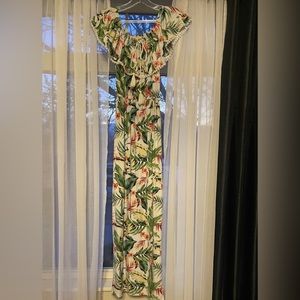 Tropical long dress